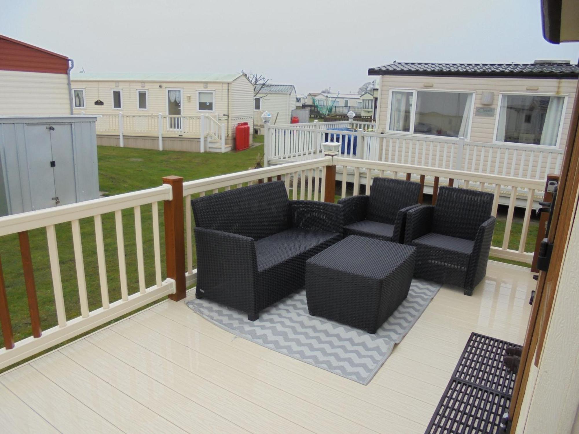 The Grange Ingoldmells: Elan 6 Berth, Central Heated, Wrap Around Decking Zewnętrze zdjęcie